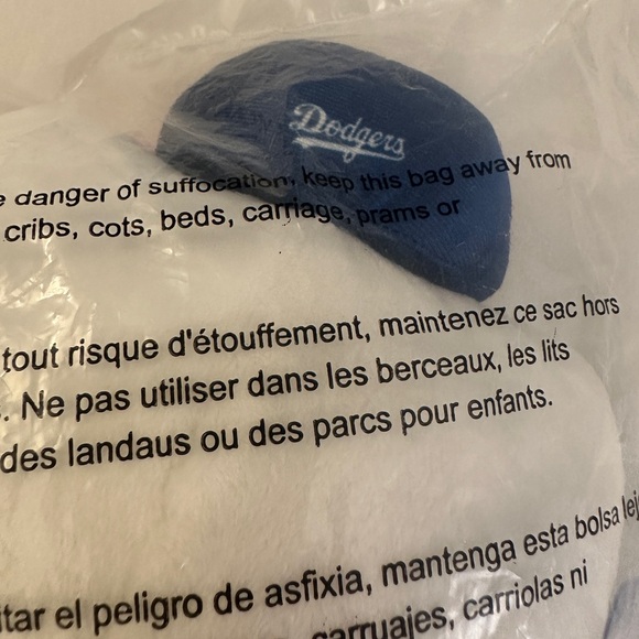 New in package Dodgers Hello Kitty 2024 50th anniversary plush! 💙 - Picture 2 of 6